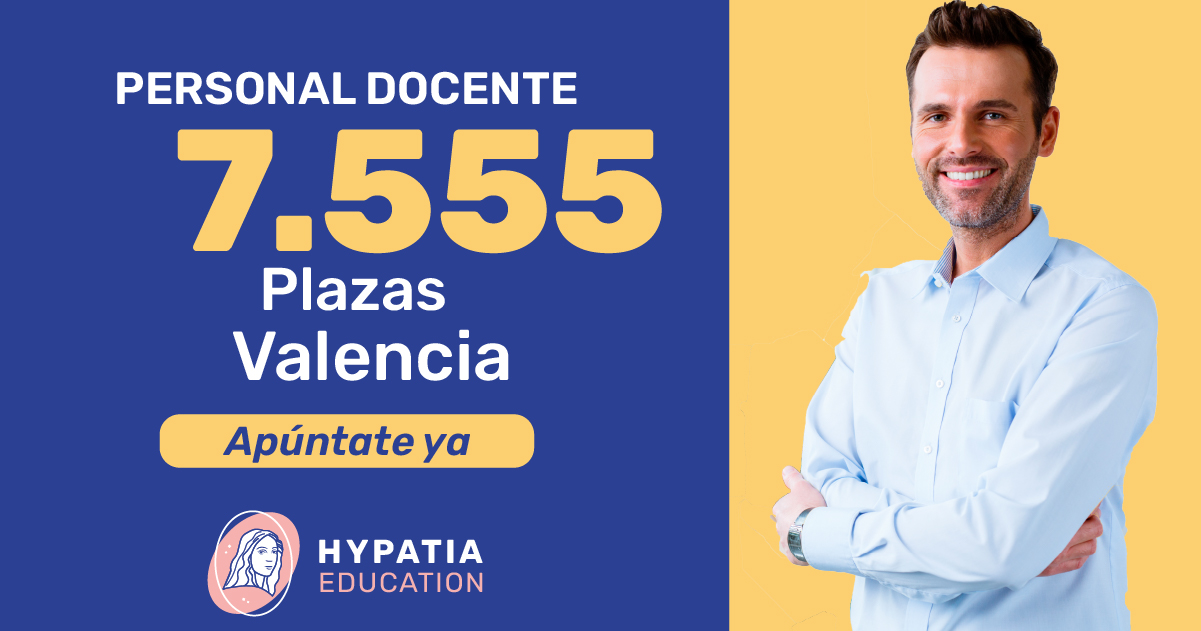 Valencia 7555 plazas docentes