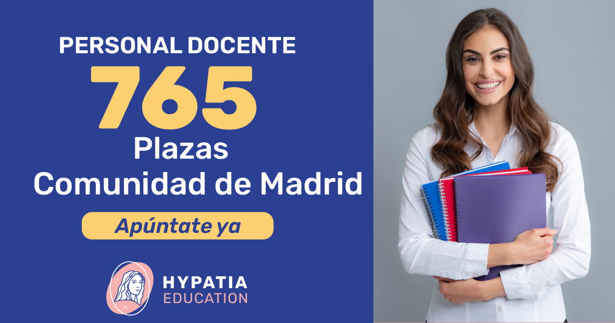 Imagen del artículo La Comunidad de Madrid convoca 765 plazas para docentes 